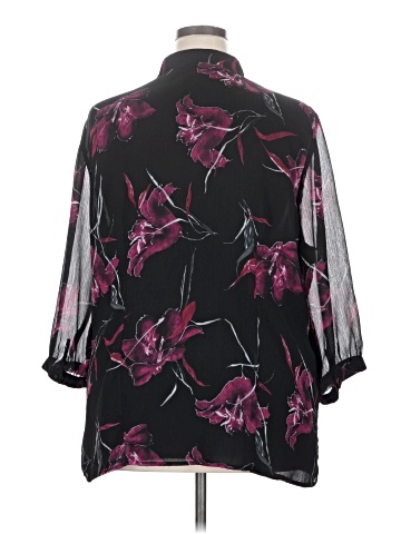 Sag Harbor 3/4 Sleeve Blouse (view 2)