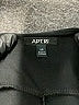 Apt. 9 Solid Black Casual Dress Size XS - photo 7