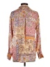 Zara Paisley Pink Long Sleeve Blouse Size XS - photo 2