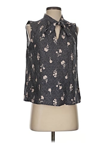 Rebecca Taylor Sleeveless Silk Top (view 1)