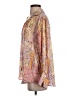 Zara Paisley Pink Long Sleeve Blouse Size XS - photo 5