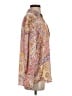 Zara Paisley Pink Long Sleeve Blouse Size XS - photo 4