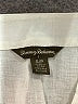 Tommy Bahama 100% Linen White Long Sleeve Blouse Size S - photo 7