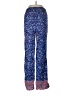 New Look 100% Rayon Paisley Blue Casual Pants Size L - photo 2