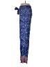 New Look 100% Rayon Paisley Blue Casual Pants Size L - photo 5