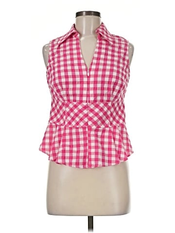Donna Degnan Sleeveless Button-Down Shirt (view 1)