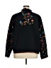 Willow Ridge 100% Cotton Print Black Track Jacket Size XL (tall) - photo 2