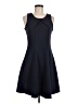 Olive and Oak Solid Black Cocktail Dress Size M - photo 1