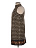 Soprano 100% Polyester Print Brown Casual Dress Size XS - photo 5