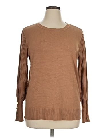 Anne Klein Long Sleeve Top (view 1)