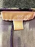 MICHAEL Michael Kors Chevron-herringbone Purple Cocktail Dress Size L - photo 7