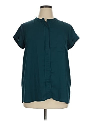 Simply Vera Vera Wang Short Sleeve Blouse (view 1)