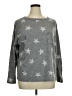 Rae Mode Stars Gray Long Sleeve T-Shirt Size 1X - photo 1
