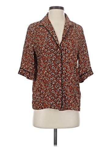 Porridge Short Sleeve Blouse (view 1)