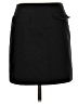 Ann Taylor Solid Black Casual Skirt Size 0 Petite - photo 1