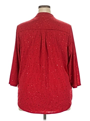 Notations 3/4 Sleeve Blouse (view 2)