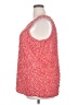 Cj Banks Red Sleeveless Blouse Size 2X - photo 5
