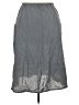 Unbranded Solid Gray Casual Skirt Size XXL - photo 2