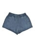 Zara Solid Blue Shorts Size M - photo 1