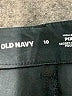 Old Navy Solid Black Shorts Size 10 - photo 3