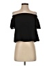 Necessary Objects Black Short Sleeve Top Size S - photo 1