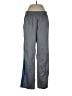 Adidas 100% Polyester Color Block Gray Track Pants Size L - photo 1