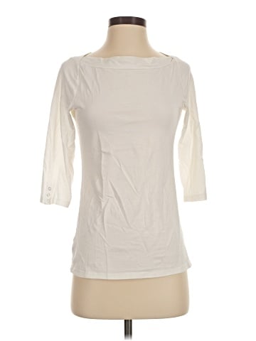 Ann Taylor 3/4 Sleeve T-Shirt (view 1)