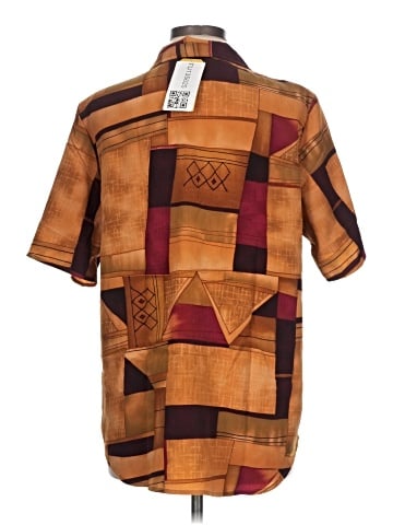 Maggie Sweet Short Sleeve Button-Down Shirt (view 2)