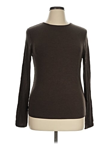 New York & Company Long Sleeve T-Shirt (view 1)