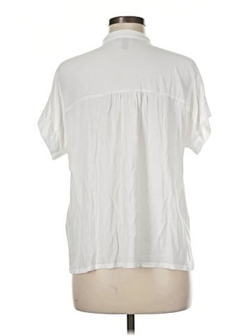 Eileen Fisher Short Sleeve Blouse (view 2)
