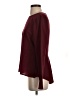 Ann Taylor 100% Polyester Burgundy Long Sleeve Top Size 4 - photo 5