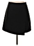 Monteau Solid Black Casual Skirt Size S - photo 1