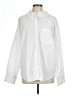 Gracia Solid White Long Sleeve Blouse Size L - photo 1