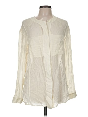 Theory Long Sleeve Blouse (view 1)