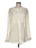 Theory Ivory Long Sleeve Blouse Size M - photo 1