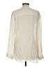 Theory Ivory Long Sleeve Blouse Size M - photo 2