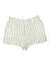 Vince Camuto 100% Linen Stripes Ivory Shorts Size L - photo 1