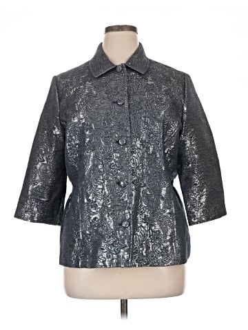 Alfred Dunner 3/4 Sleeve Button-Down Shirt (view 1)