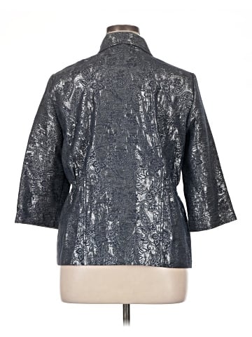 Alfred Dunner 3/4 Sleeve Button-Down Shirt (view 2)