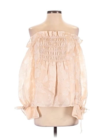 Rebecca Taylor 3/4 Sleeve Silk Top (view 1)