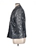 Alfred Dunner Metallic Silver 3/4 Sleeve Button-Down Shirt Size 14 - photo 5