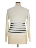 Nordstrom Stripes Ivory Pullover Sweater Size 14 - photo 2