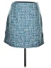Ann Taylor LOFT Tweed Teal Casual Skirt Size 10 Petite - photo 2