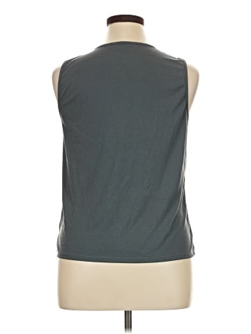 Green Envelope Sleeveless T-Shirt (view 2)