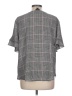 Worthington 100% Polyester Gray Short Sleeve Blouse Size L - photo 2