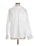 Gracia Solid White Long Sleeve Blouse Size L - photo 1