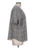 Worthington 100% Polyester Gray Short Sleeve Blouse Size L - photo 4