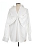 Gracia Solid White Long Sleeve Blouse Size L - photo 2