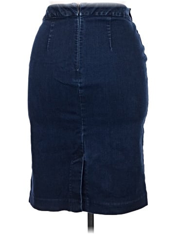 Ann Taylor Factory Denim Skirt (view 2)