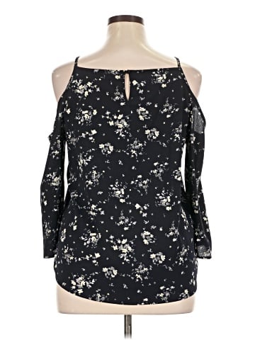 Papermoon 3/4 Sleeve Blouse (view 2)